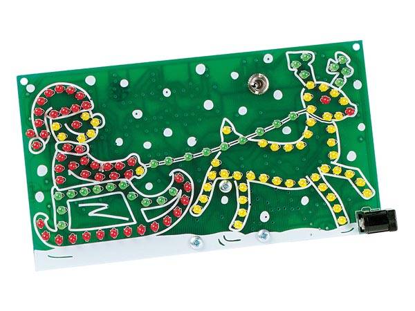 Whadda WSSA116 Rding Santa Version: Assembly kit 9 V, 12 V-1