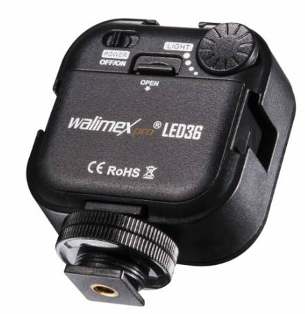Walimex Pro LED video spotlight No. of LEDs=36-1