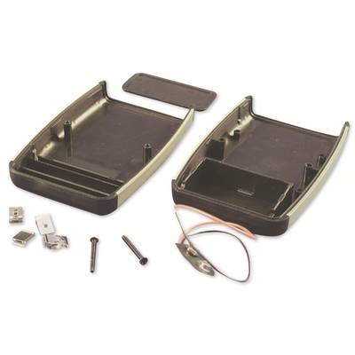 Hammond Electronics 1553CBKBAT Hand-held casing 117 x 79 x 33  Acrylonitrile butadiene styrene Black 1 pc(s) 