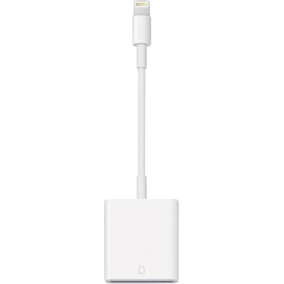 Image of Apple Apple iPad/iPhone/iPod Adapter [1x Apple Dock lightning plug - 1x SD Card slot] 0.10 m White