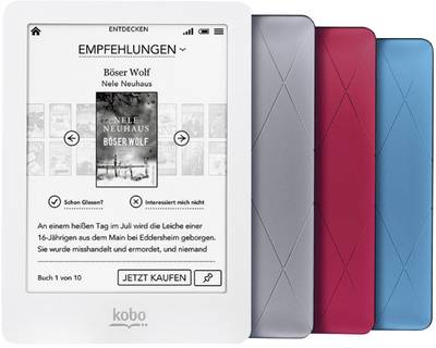 KOBO Glo eBook reader 15.2 cm (6 inch) Black Conrad.com