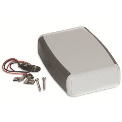 Hammond Electronics 1553CGYBAT Hand-held casing 117 x 79 x 33  Acrylonitrile butadiene styrene Grey-white (RAL 7035) 1 p
