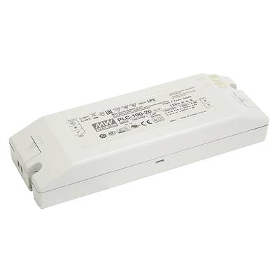 Mean Well PLC-100-24 LED driver, LED transformer  Constant voltage, Constant current 96 W 0 - 4 A 24 V DC not dimmable, 