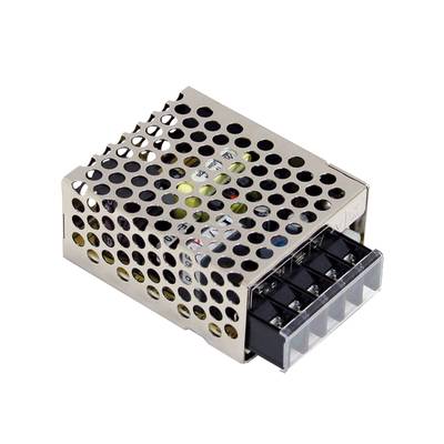   Mean Well  RS-15-5  AC/DC PSU module (+ enclosure)  3 A  15 W  5 V DC    1 pc(s)