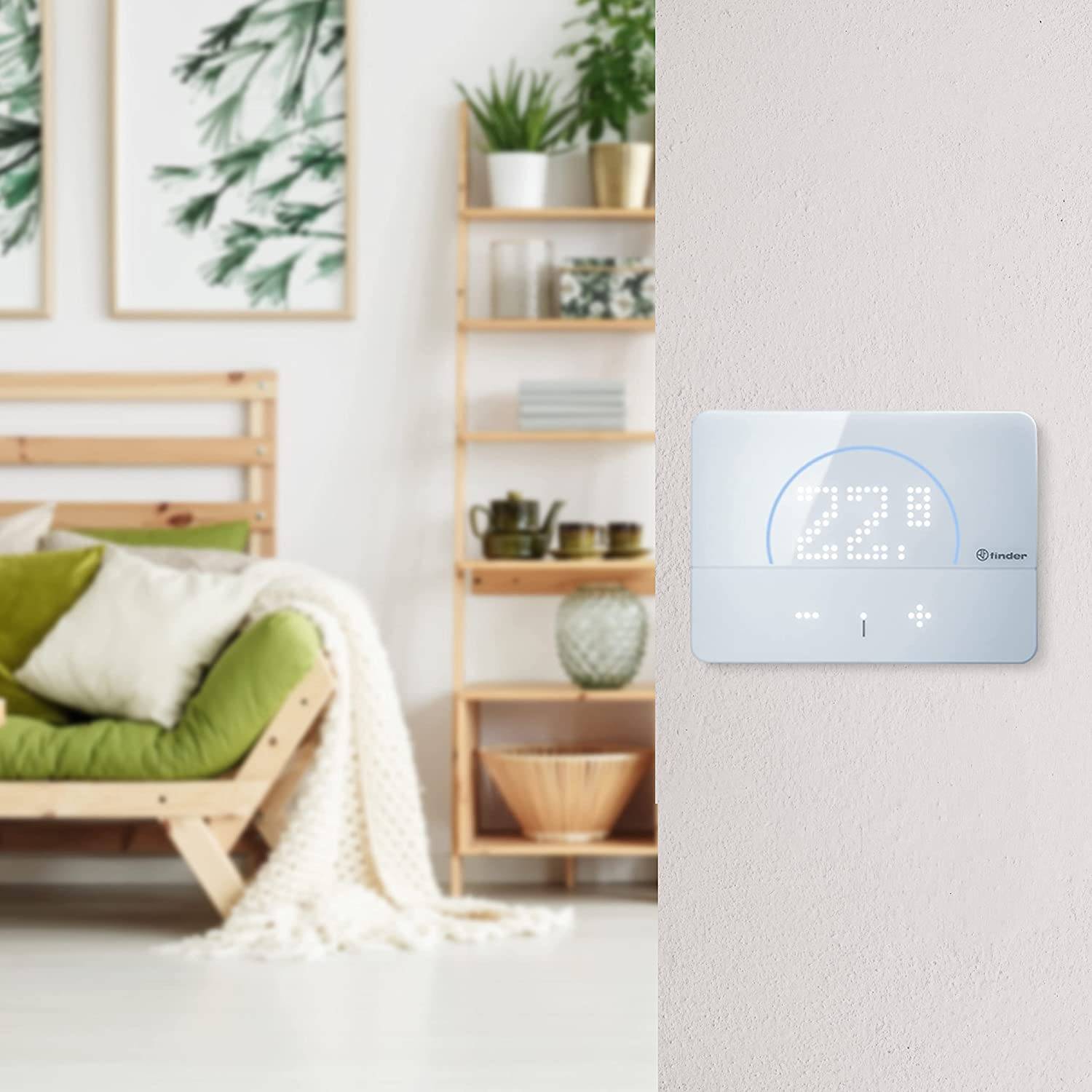 Finder 1CB190050007POA 1CB190050007POA Indoor thermostat 7 day mode 1 pc(s)-5