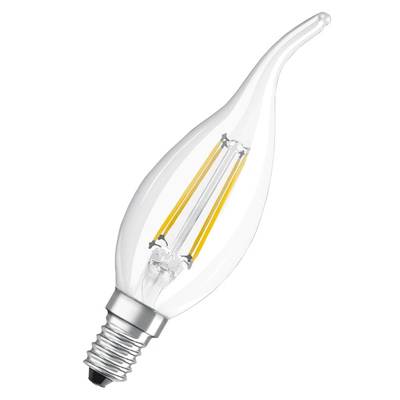 OSRAM HOMELIGHTING 4058075434226 LED (monochrome) EEC E (A - G) E14 Candle shape windswept 4 W = 40 W Warm white (Ø x H)-1