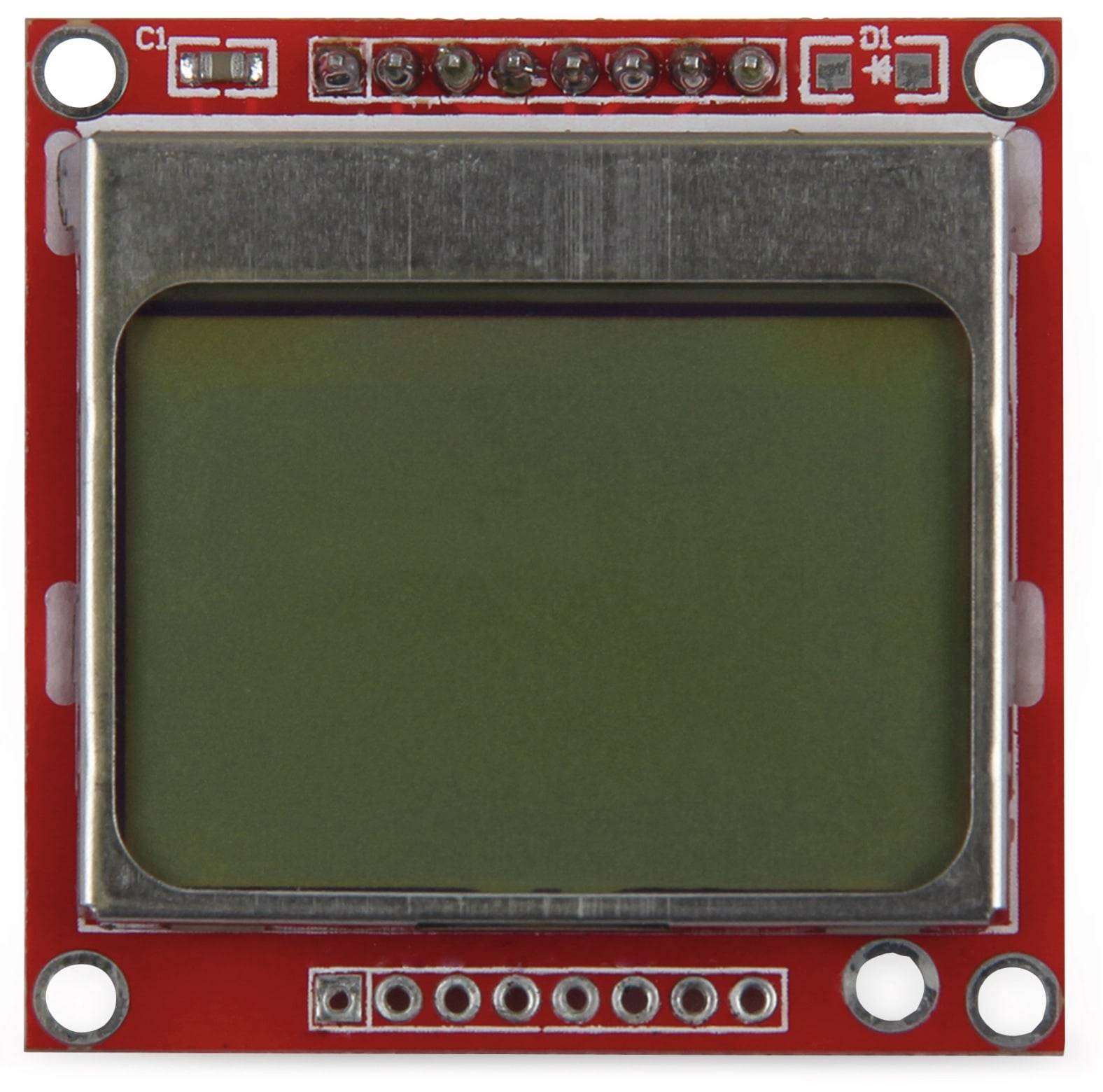 Symbol image for Joy-it SBC-LCD84x48 Module 6.8 cm (2.67 inch) 84 x 48 Pixel Compatible with (development kits): Raspberry Pi®, Banana Pi