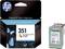 HP Ink Cartridge 351, three colours (Cyan, Magenta, Yellow). Packaging with butterflies.