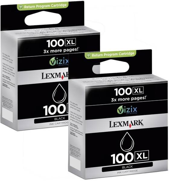 lexmark 100 black