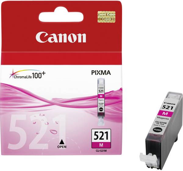 Canon Ink cartridge CLI-521 M Original Magenta 2935B001