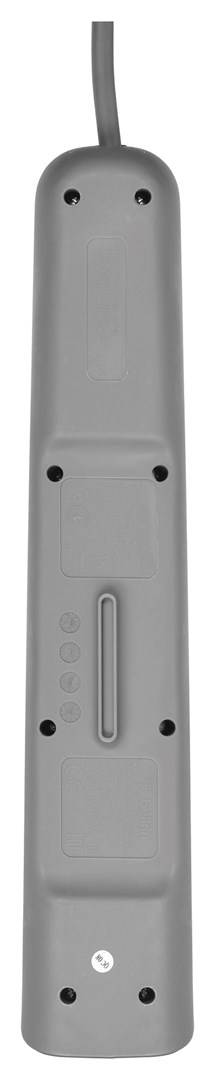 Belkin BSV603vf2M Surge protection power strip 6x White, Grey PG connector 1 pc(s)-3