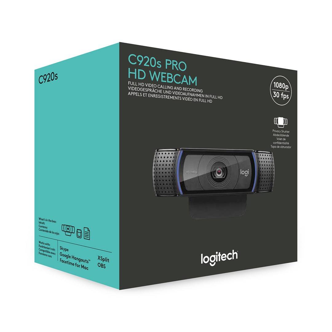 Logitech C920s shops PRO HD WEBCAM