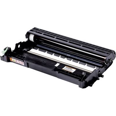 A replacement drum unit for printers. It is rectangular, black, with visible metal rollers and labels, suitable for Brother printers.