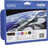 Brother Ink cartridge LC-985 Original Set Black, Cyan, Magenta, Yellow LC985VALBPDR