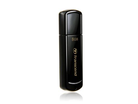 Transcend JetFlash® 350 USB stick 8 GB Black TS8GJF350 USB A (USB 2.0)-3