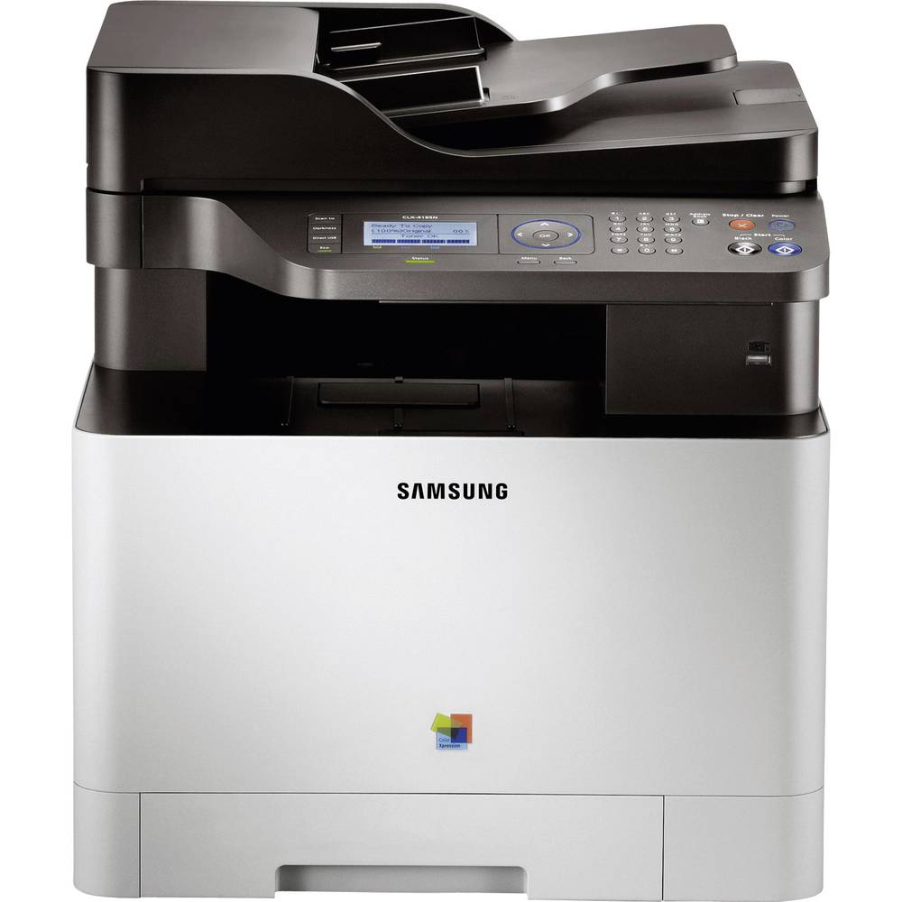 Colour laser multifunction printer Samsung CLX-4195N A4 Printer ...