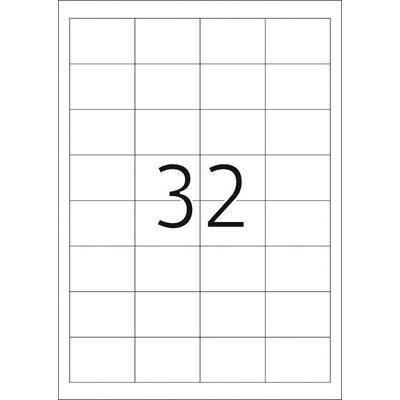 '32' in large black text in the centre of a 4x5 grid on a white background.