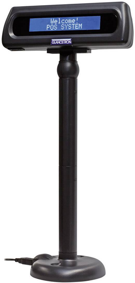 Glancetron 8035 Customer display USB Black