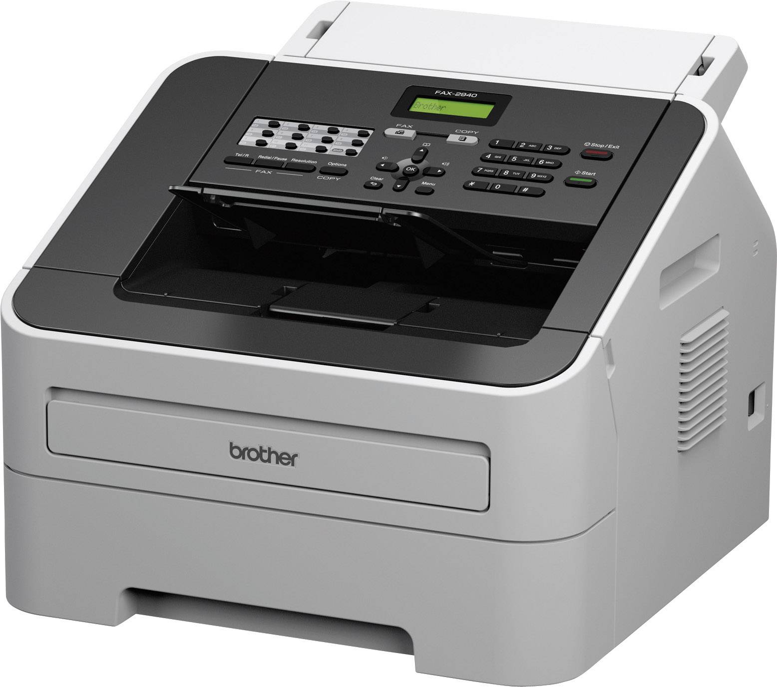 Brother FAX-29, laser fax machine (29 Sides page memory, 29 sheet  page/document feed, modem speed)