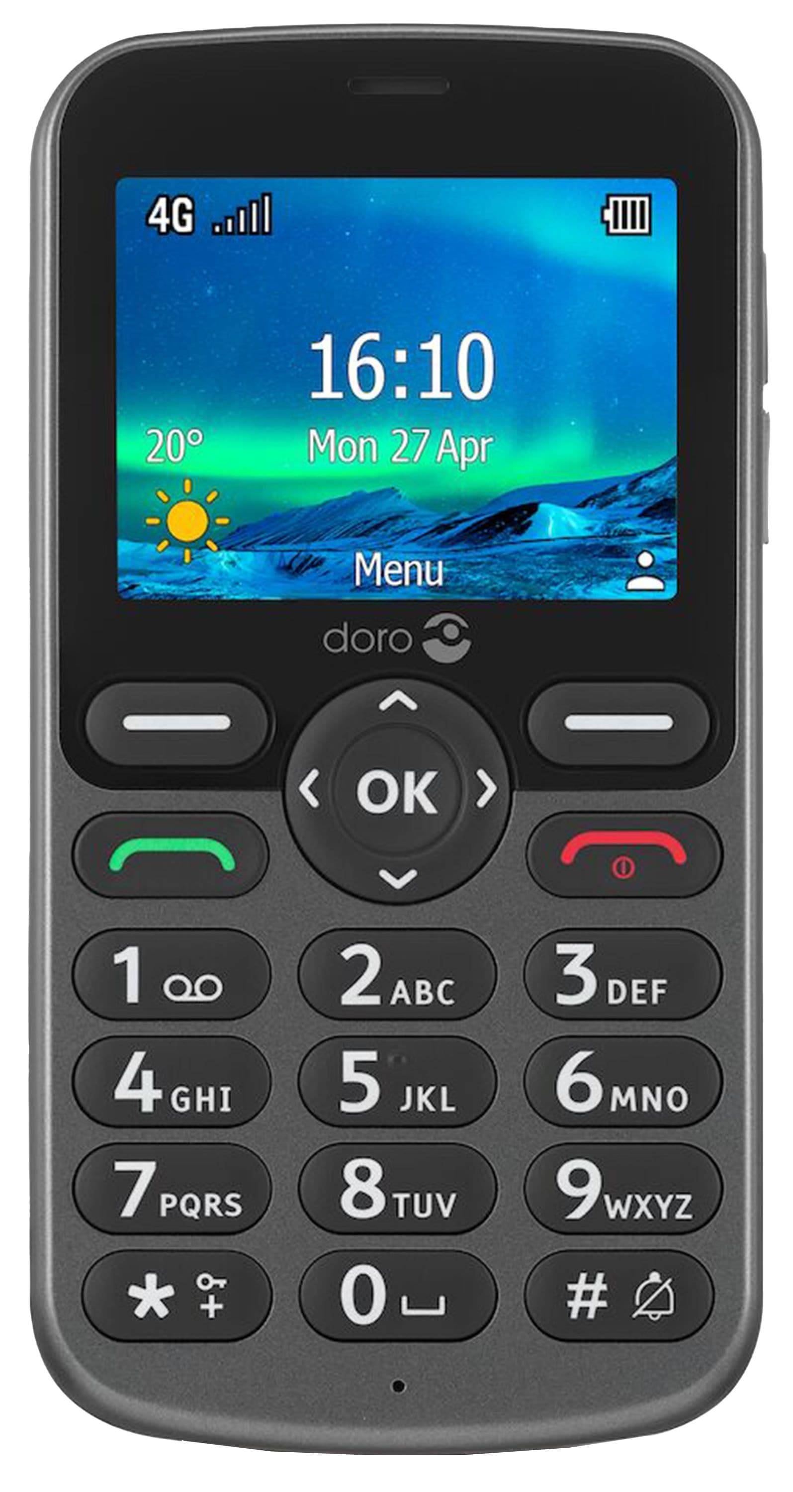 Symbol image for doro 5860 Big button mobile phone Charging station Graphite