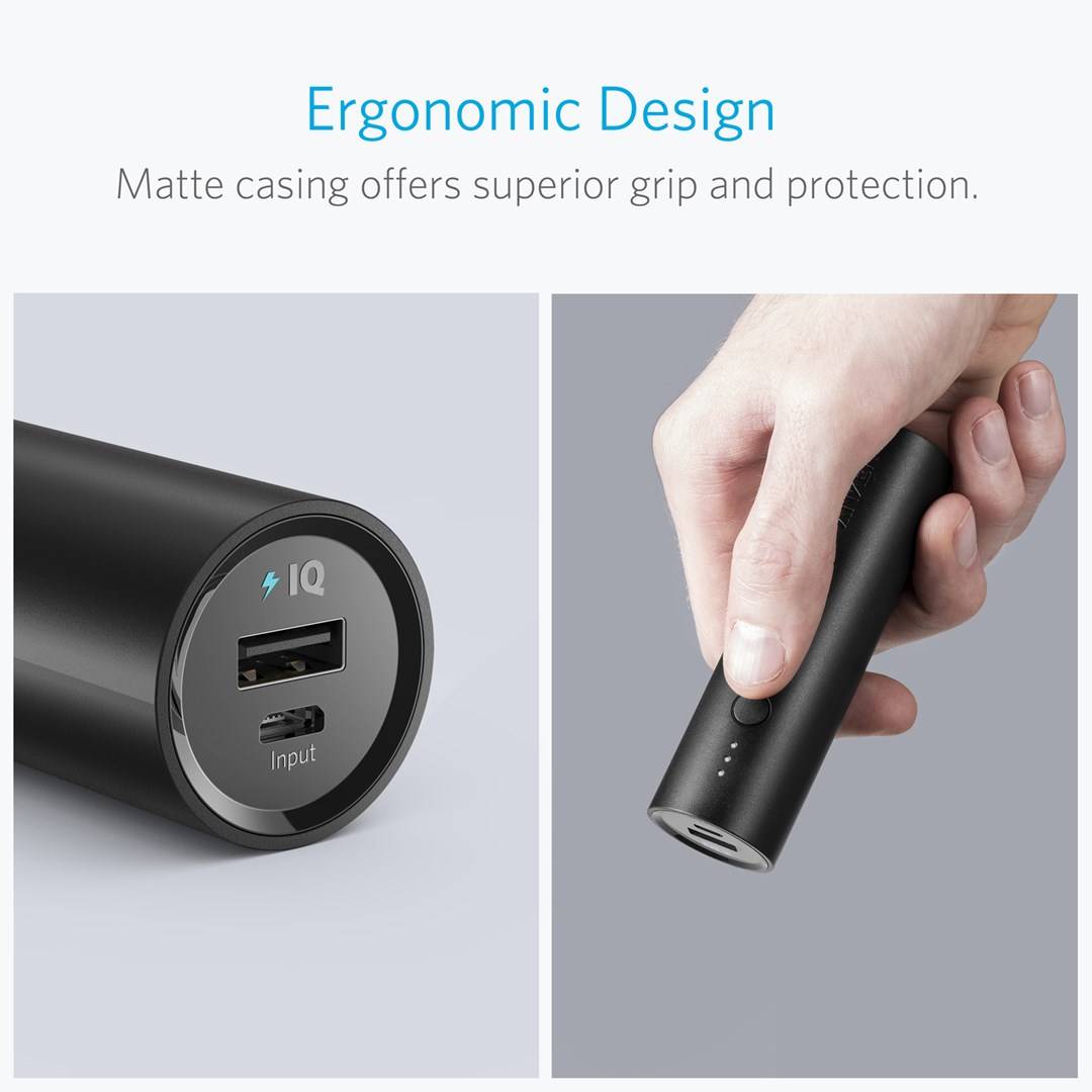 Anker PowerCore Power bank 5000 mAh Li-ion Black-3