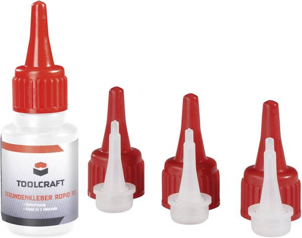 TOOLCRAFT ROPID 100 Superglue 885803 1 Set