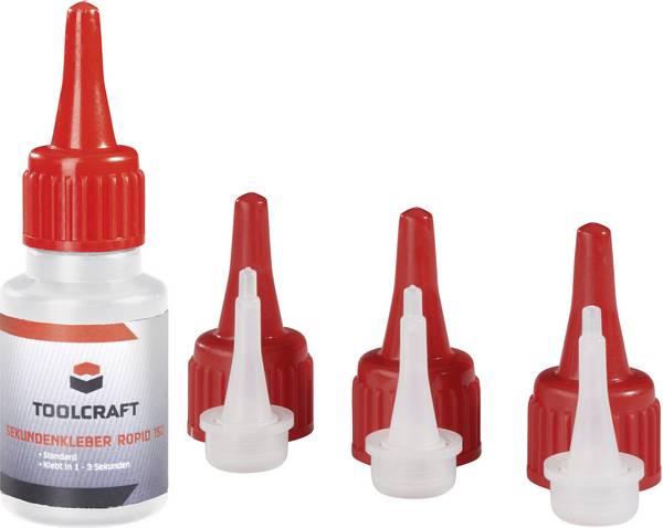 TOOLCRAFT ROPID 150 Superglue 885810 1 Set