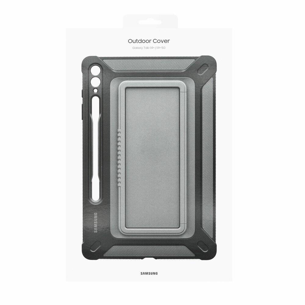 Samsung EF-RX810 Tablet PC cover Samsung Galaxy Tab S10+, Galaxy Tab S9+ 31,5 cm (12,4") Outdoor cover Titanium-2
