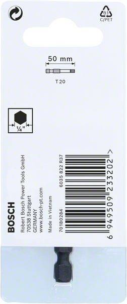Bosch Accessories Bosch Power Tools 2608522487 Star bit 1-piece Star-1