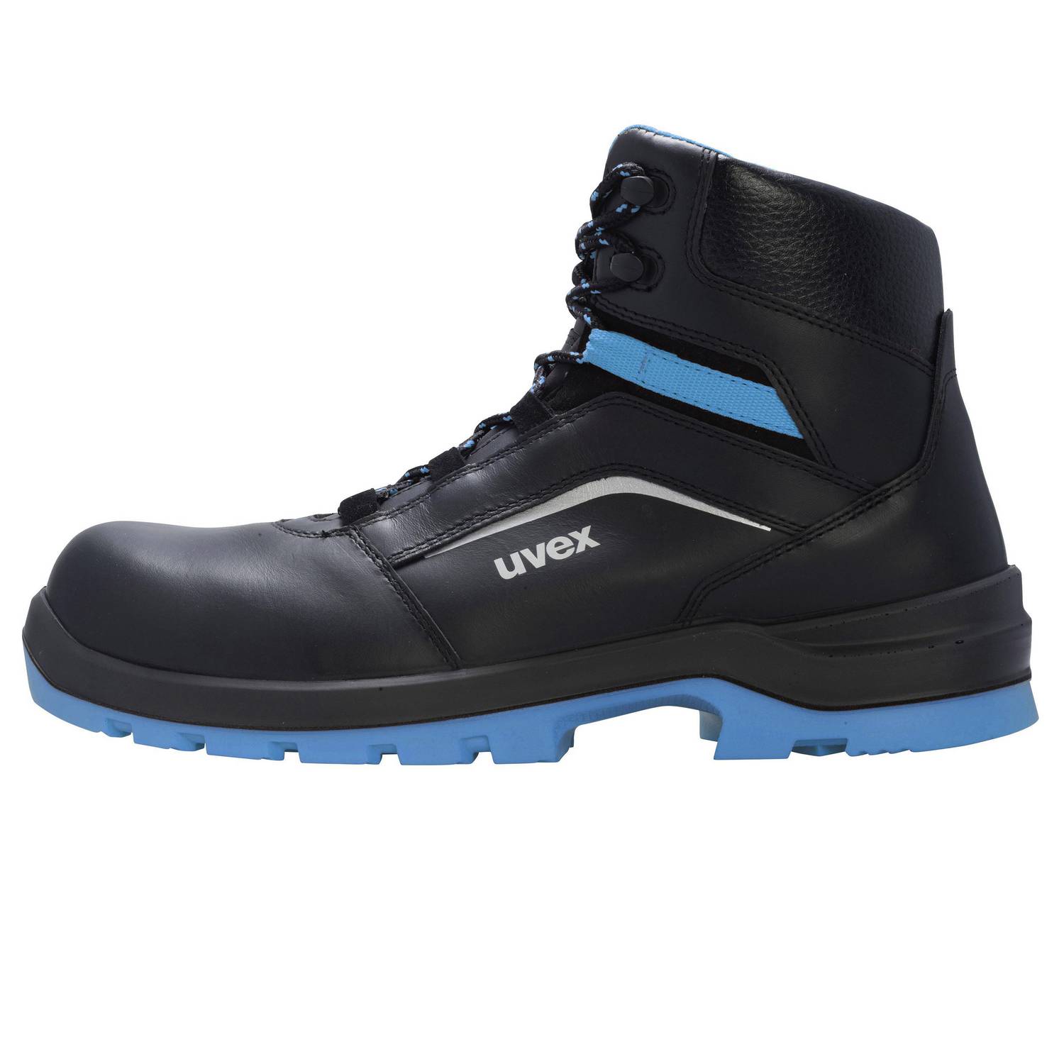 uvex 2 xenova® 9556841 ESD Safety work boots S2 Shoe size (EU): 41 Black, Blue 1 Pair-3
