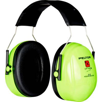 3M Peltor H520AV Optime II Neon green Ear Defenders