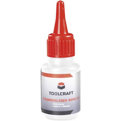 TOOLCRAFT ROPID 100 Superglue 886512 20 g