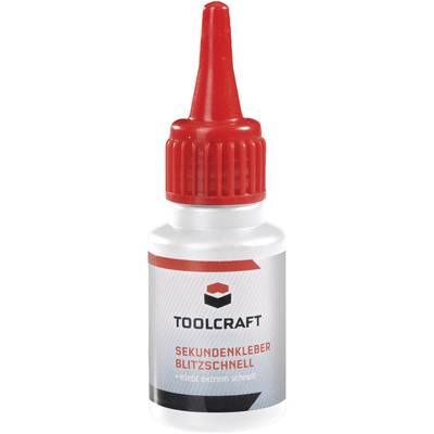 TOOLCRAFT BLITZSCHNELL Superglue TC-SKBL20G 20 g