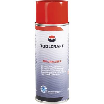 TOOLCRAFT 886543 Sprühkleber 400 ml with Variable Spray Head 
