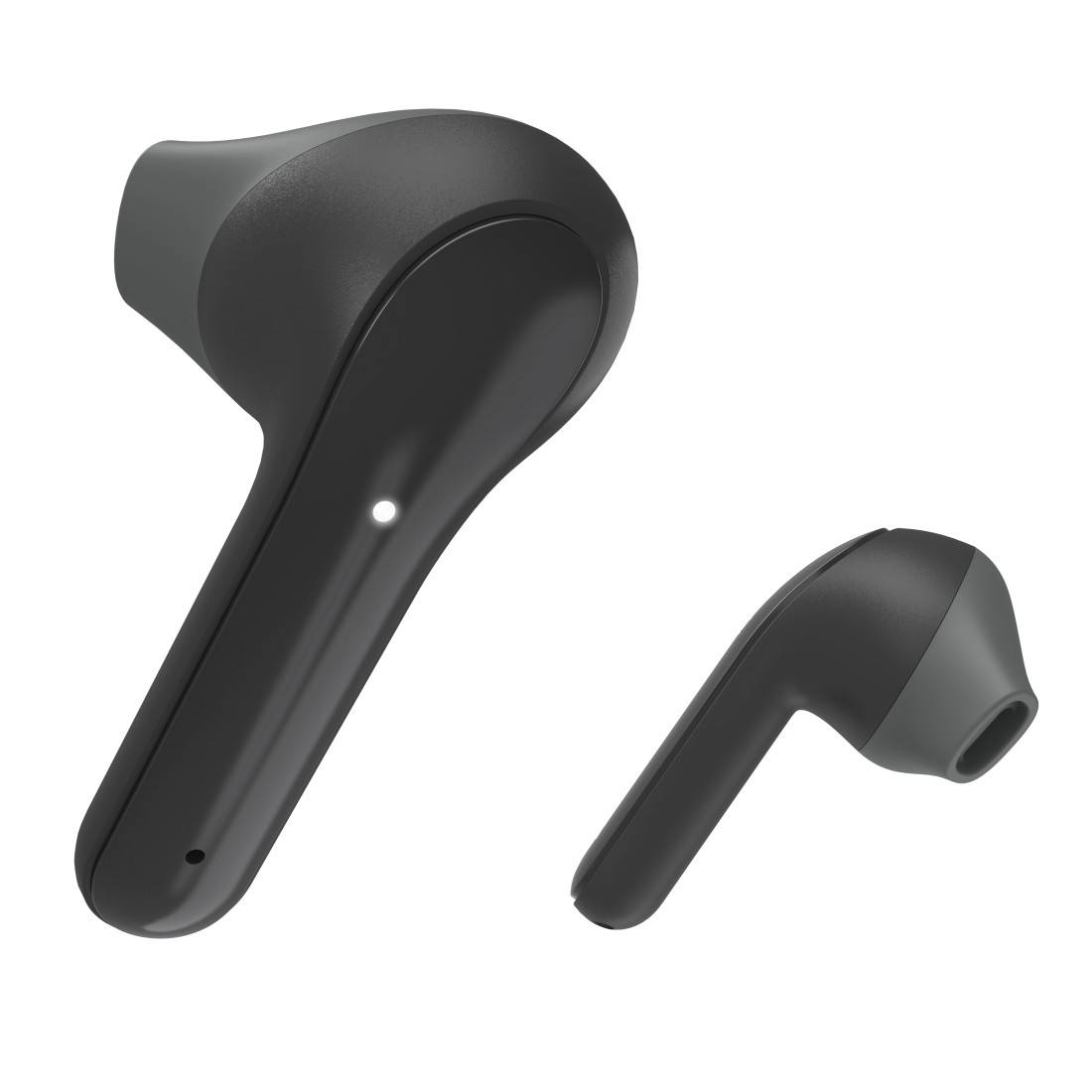 Hama In-ear headphones Bluetooth® (1075101) Black Headset, Touch control-1