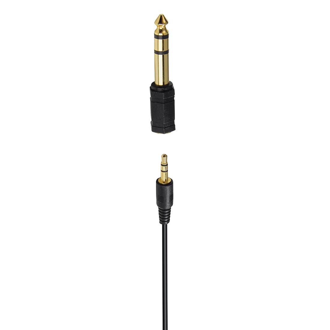 Hama Over-ear headphones Corded (1075100) Stereo Black PC-1