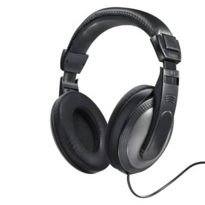 Hama Over-ear headphones Corded (1075100) Stereo Black TV-0