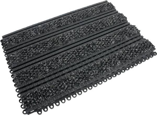 COBA Europe PMP010101 Premier Plus Tiles PVC plate (L x W x H) 450 x 300 x 18 mm Black, Anthracite