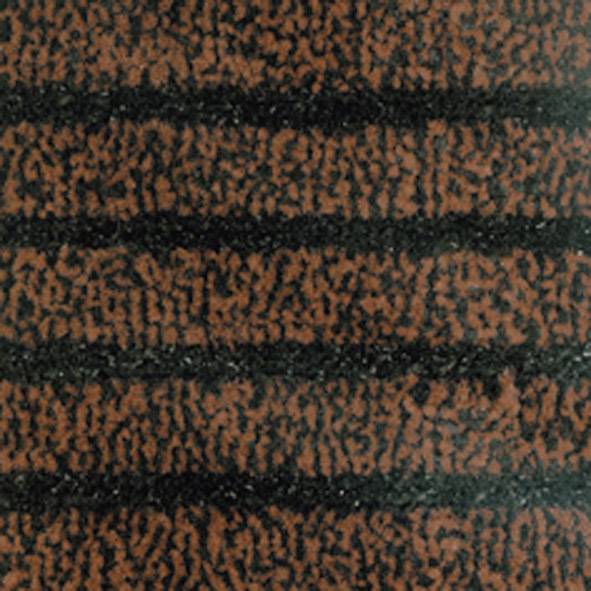 Textured surface with a striped pattern in brown and black.