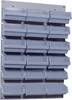 Küpper 13077 Sheet steel slotted panels 1-piece gray boxes (L x W) 60 cm x 40 cm 1 pc(s)