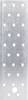 TOOLCRAFT Perfboard 200 mm Steel 890718 1 pc(s) (L x W x H) 200 x 38 x 2 mm