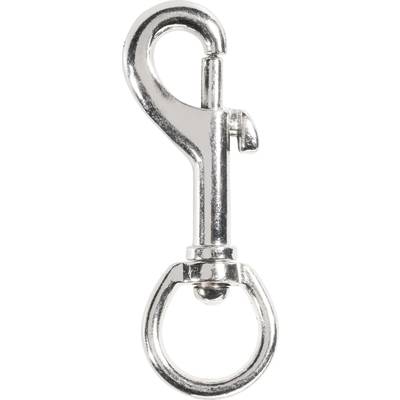 TOOLCRAFT ME7226914 Spring hook rotating ring - 82 mm x 20 mm  1 pc(s)