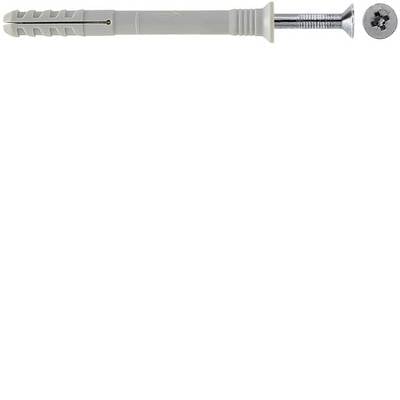 Impact Dowels 8x100mm | 100 Pack | Phillips Head Nail Screws For Concrete & Brick