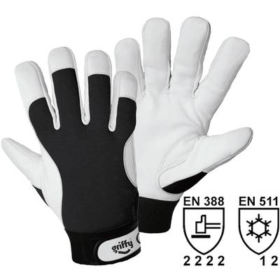 L+D Griffy  1707-8 Nappa Work glove Size (gloves): 8, M EN 397   CAT II 1 Pair