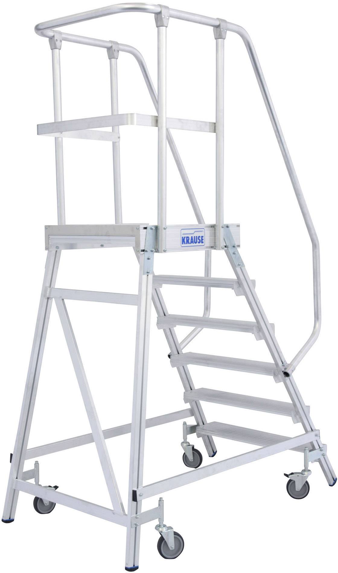 Krause Krause 820167 Aluminium Ladder stand Mobile Operating height