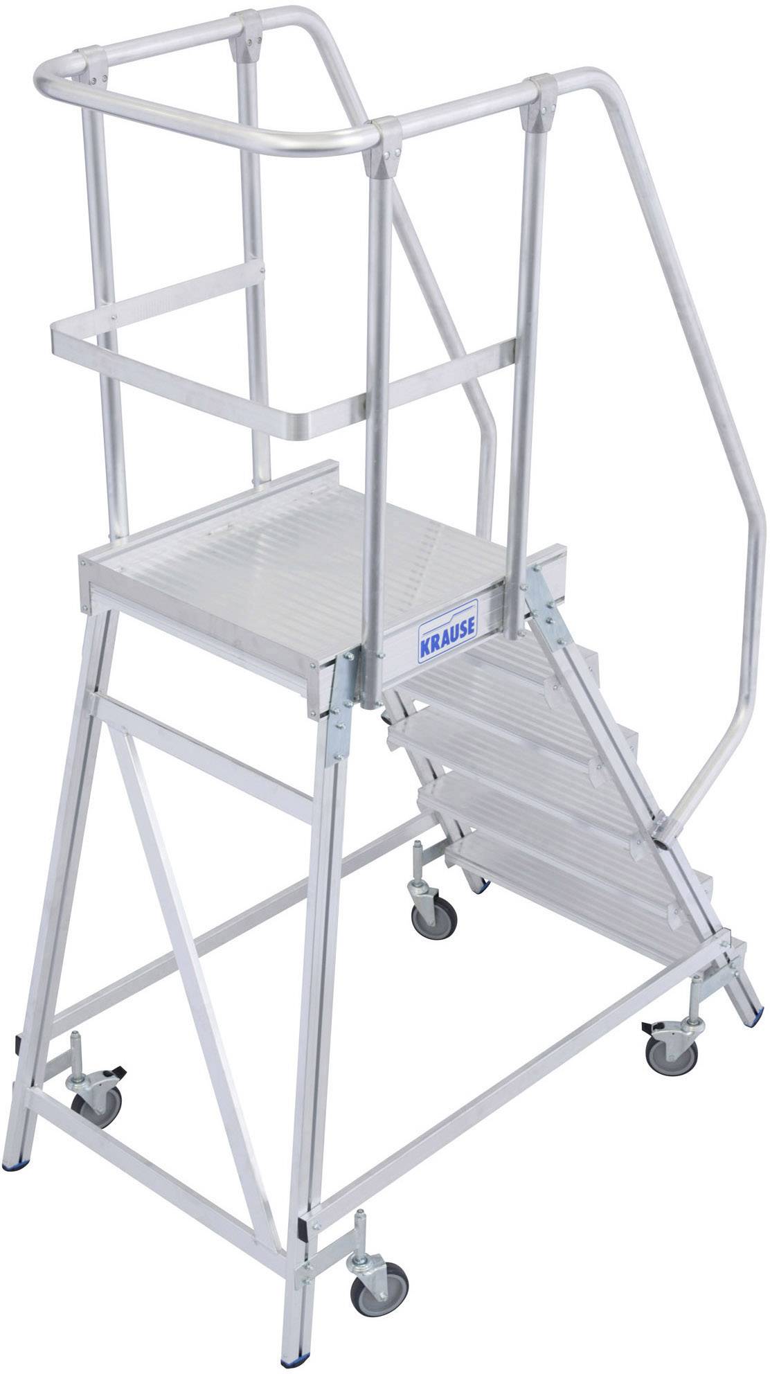 Krause 820167 Aluminium Ladder stand Mobile Operating height (max.) 3.