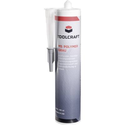 TOOLCRAFT MS POLYMER Adhesive sealant Factory colour Grey MSP.K290G 290 ml