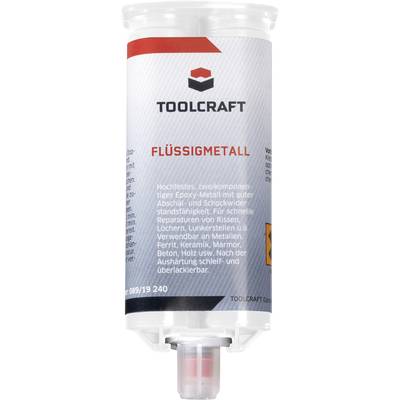 TOOLCRAFT Flüssigmetall Two-component adhesive FLM.K50 50 g