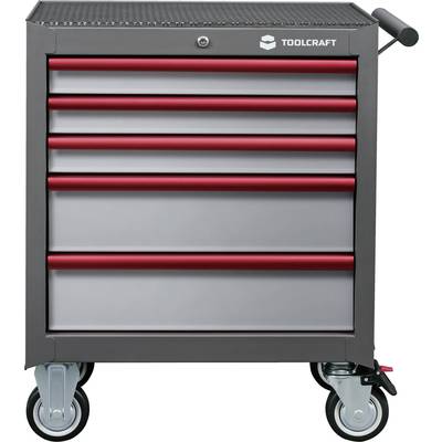 TOOLCRAFT 890680 Workshop trolley  Factory colour: Grey, Anthracite, Red