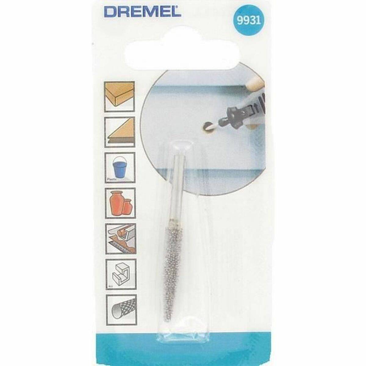 Dremel 2615993132 Burr 6.4 mm Shank diameter 3.2 mm-2